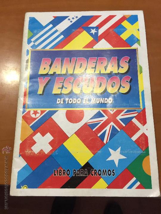Collectable Incomplete Albums: banderas y escudos de todo el mundo faltan 6 cromos muy bueno