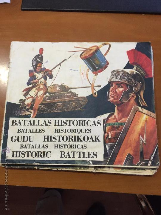 Collectable Incomplete Albums: batallas historicas album casi completo faltan 10 cromos se venden sueltos