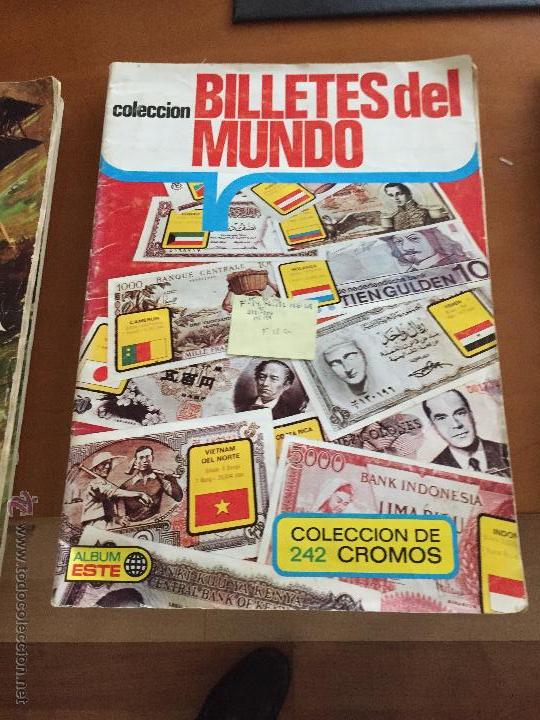 Collectable Incomplete Albums: billetes del mundo este faltan 7 cromos se venden sueltos