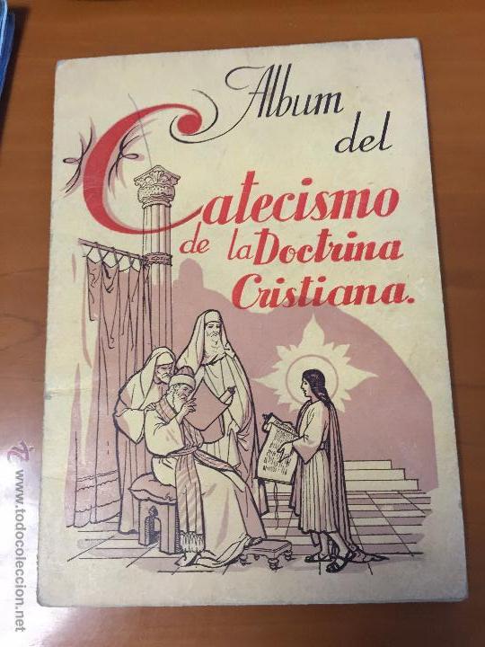 Collezionismo Album: ALBUM DEL CATECISMO DE LA DOCTRINA CRISTIANA CON 60 CROMOS SE VENDEN SUELTOS