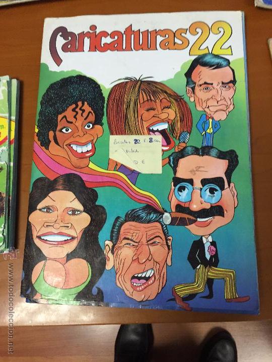 Collezionismo Album: CARICATURAS 22 FALTAN 17 CROMOS SE VENDEN SUELTOS