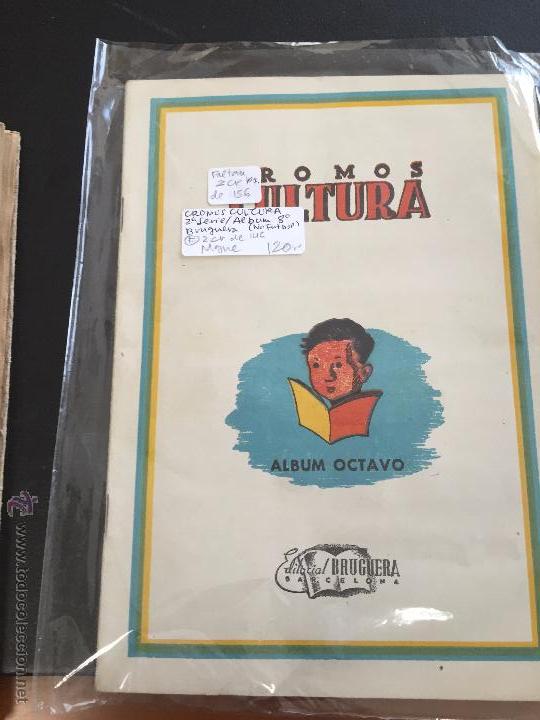 Collezionismo Album: cromos cultura album octavo faltan 27 cromos se venden sueltos