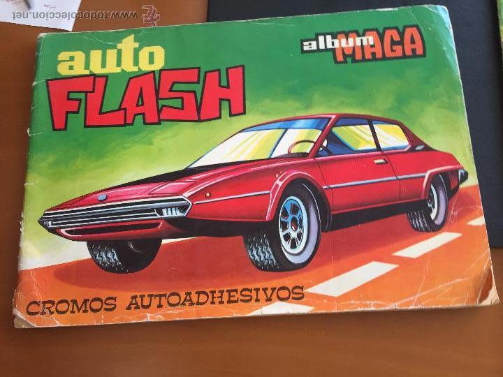 Collectable Incomplete Albums: auto flash album con 92 cromos se venden sueltos