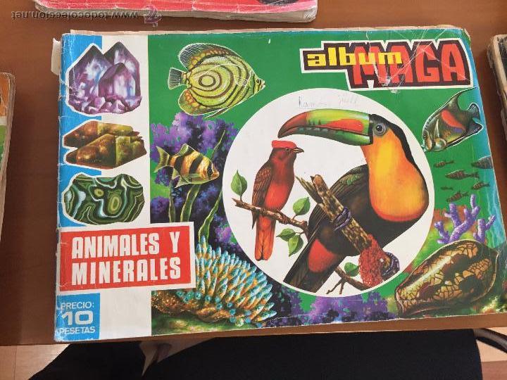 Collectable Incomplete Albums: animales y minerales faltan 23 cromos se venden sueltos precio cromo suelo 0,50 si es cantidad se es
