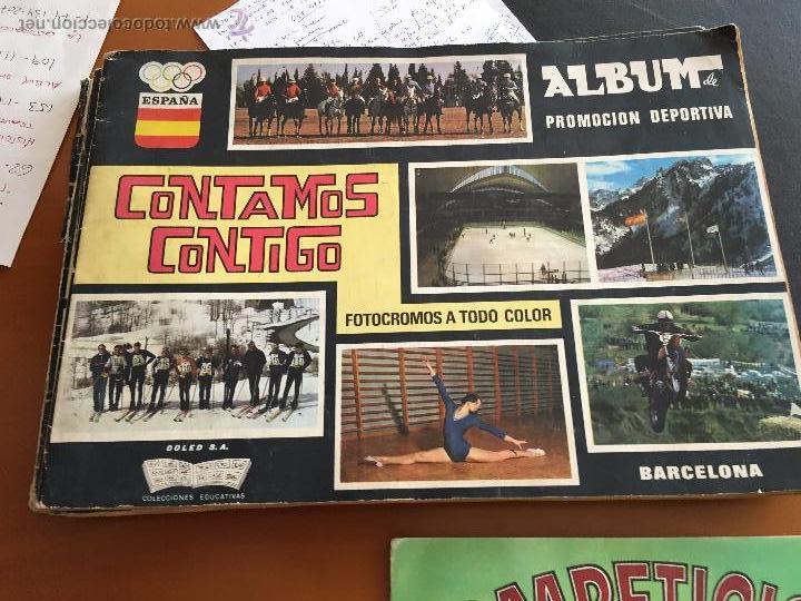 Coleccionismo &Aacute;lbumes: contamos contigo faltan 66 cromos se venden suelos