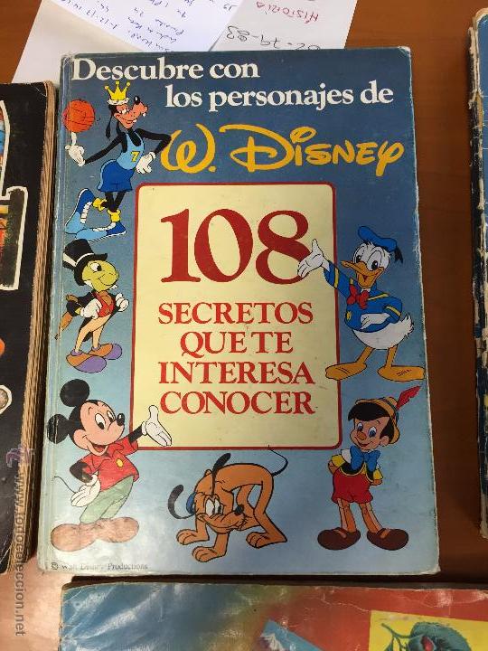 Coleccionismo &Aacute;lbumes: 108 secretos que te interesa conocer completo falta 4-21 SE VENDEN SUELTOS