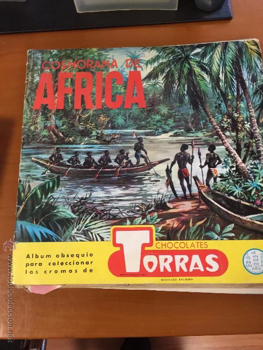 Coleccionismo &Aacute;lbumes: cosmorama de africa album con 159 cromos se venden sueltos