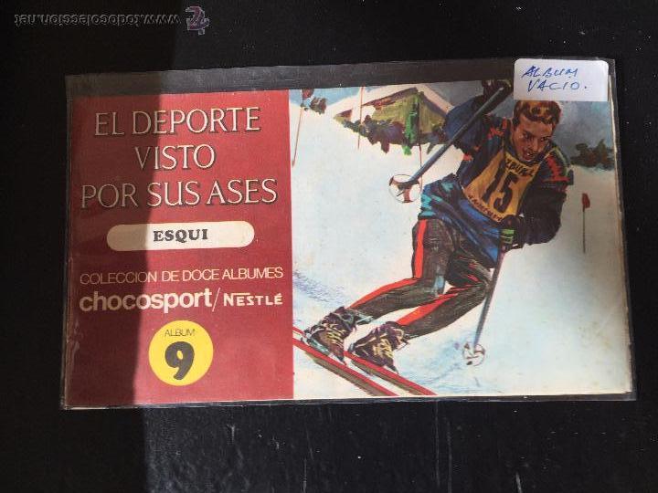 Collezionismo Album: el deporte visto por sus ases n&ordm; 9 vacio nuevo