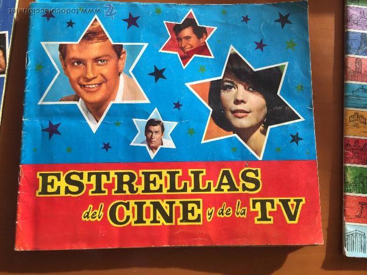 Collezionismo Album: estrellas del cine y de la tv raker faltan 2 cromos n&ordm; 6 y 56 se venden sueltos