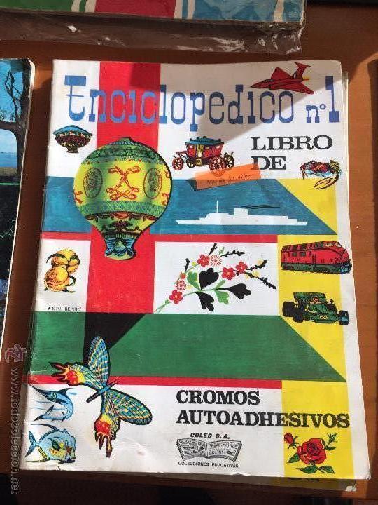 Collezionismo Album: enciclopedico 1 album con 157 cromos se venden sueltos