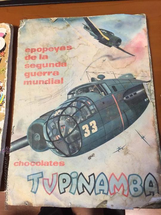 Collezionismo Album: EPOPEYAS DE LA SEGUNDA GUERRA MUNDIAL ALBUM CON 49 CROMOS SE VENDEN SUELTOS