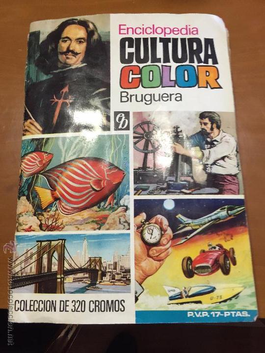 Sammeln Sammelalben: enciclopedia cultura color album con 270 cromos se venden sueltos