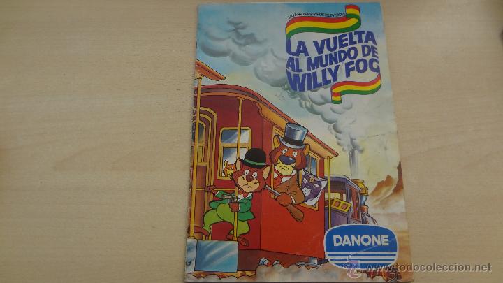 Collectable Incomplete Albums: ALBUM LA VUELTA AL MUNDO DE WIILY FOG - DANONE 1983 - INCOMPLETO