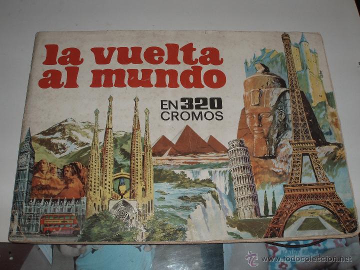 Collectionnisme Albums: ALBUM LA VUELTA AL MUNDO EN 320 CROMOS BRUGUERA
