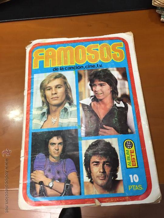 Collezionismo Album: FAMOSOS ESTE faltan 7 cromos se venden sueltos