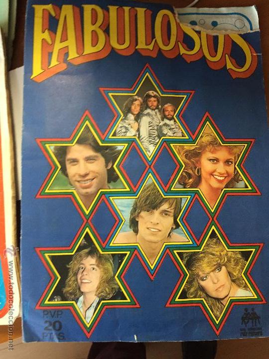 Colecionismo Cadernetas: fabulosos album faltan los cromos 13-15-42-54-57-72-78-79 y 14 mas se venden sueltos