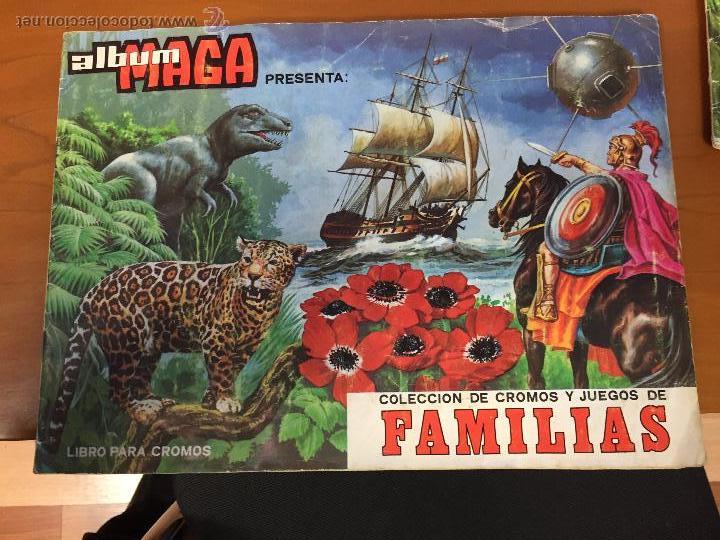 Colecionismo Cadernetas: familias album faltan 9 cromos se venden sueltos
