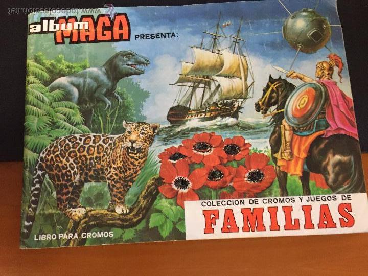 Colecionismo Cadernetas: familias album con 143 cromos se venden sueltos