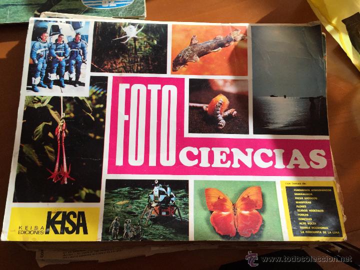 Collectable Incomplete Albums: fotociencias faltan 10 cromos se venden sueltos