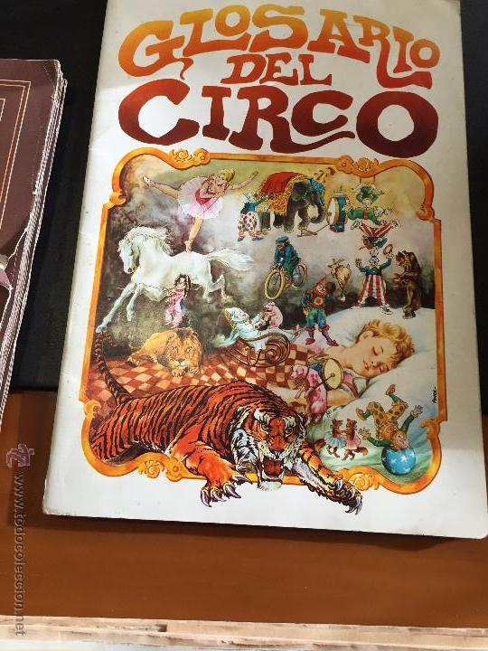Collectable Incomplete Albums: GLOSARIO DEL CIRCO FALTAN 57 LAMINAS