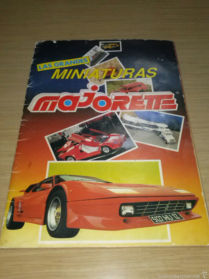 Coleccionismo &Aacute;lbumes: ALBUM CROMOS MAJORETTE LAS GRANDES MINIATURAS MAJORETE INCOMPLETO