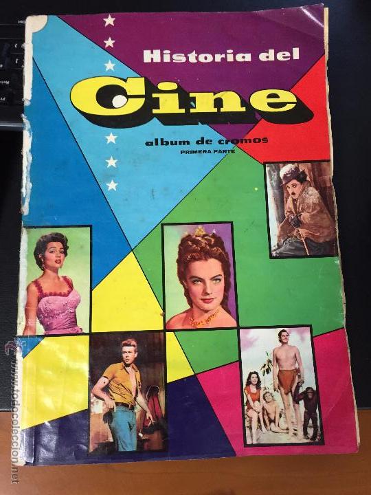 Collectable Incomplete Albums: HISTORIA DEL CINE PRIMERA PARTE 127 CROMOS SE VENDEN SUELTOS