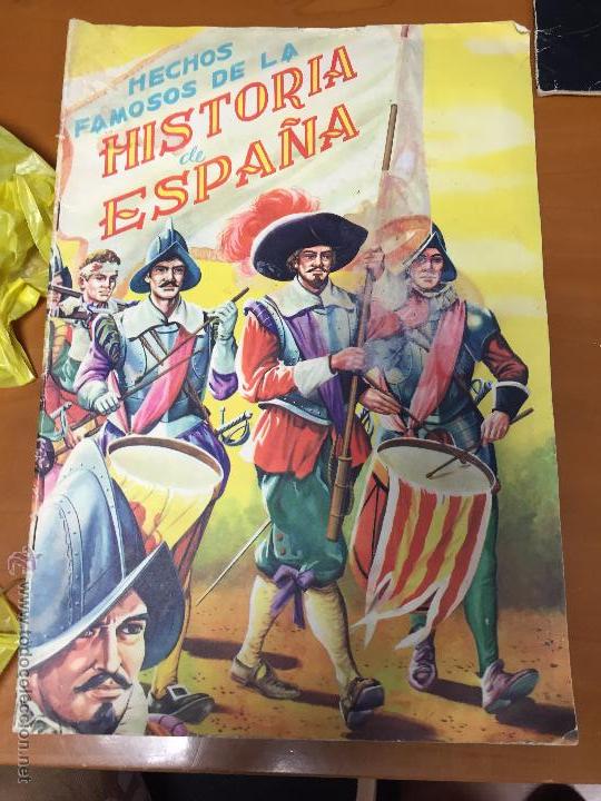 Collectable Incomplete Albums: HECHOS FAMOSOS DE LA HISTORIA DE ESPA&Ntilde;A ALBUM CON 200 CROMOS SE VENDEN SUELTOS