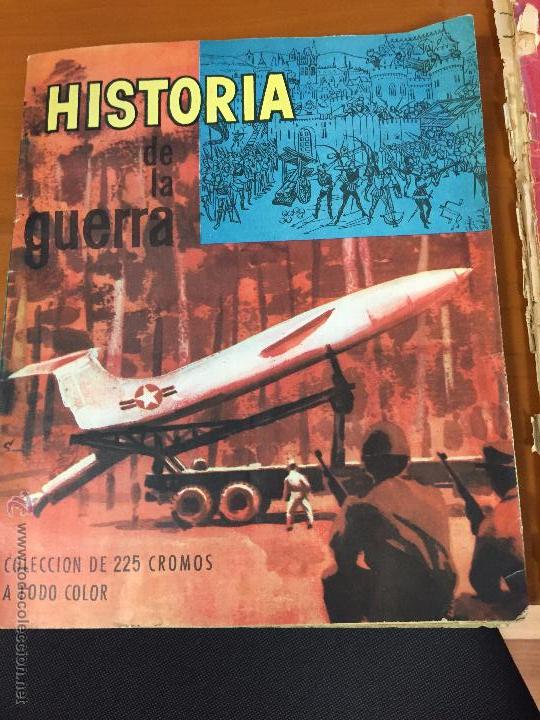 Collectable Incomplete Albums: HISTORIA DE LA GUERRA COMPLETO