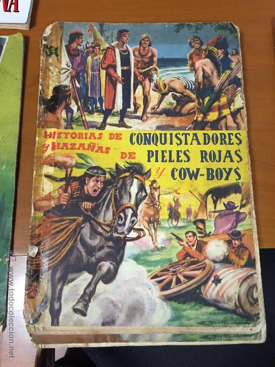 Collectable Incomplete Albums: HISTORIAS DE CONQUISTADORES Y HAZA&Ntilde;AS DE PIELES ROJAS Y COW-BOYS 265 CROMOS SE VENDEN SUELTOS