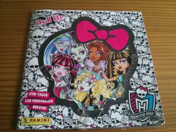 Collezionismo Album: &Aacute;LBUM MONSTER HIGH SKULL LIFE PANINI INCOMPLETO EN BUEN ESTADO