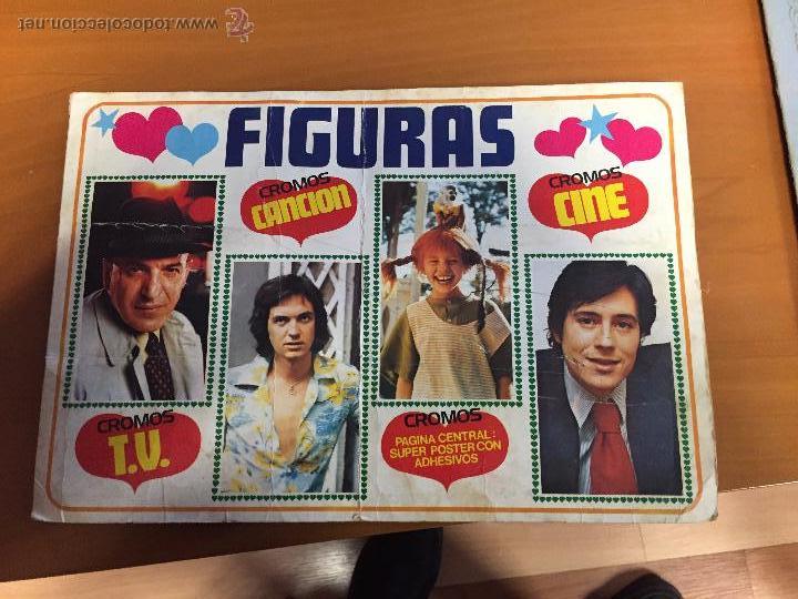 Colecionismo Cadernetas: figuras completo con poster centralcromos faltan el n&ordm; 61-182 y 190 se estudiaria vender sueltos