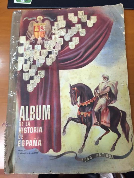 Collezionismo Album: ALBUM HISTORIA DE ESPA&Ntilde;A EDAD ANTIGUA EDICIONES ESPA&Ntilde;A FALTAN 5 CROMOS SE VENDEN SUELTOS