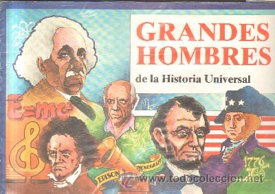 Collectionnisme Albums: ALBUM GRANDES HOMBRES DE LA HISTORIA UNIVERSAL. ALBUM VACIO. A-ALB-1144,5