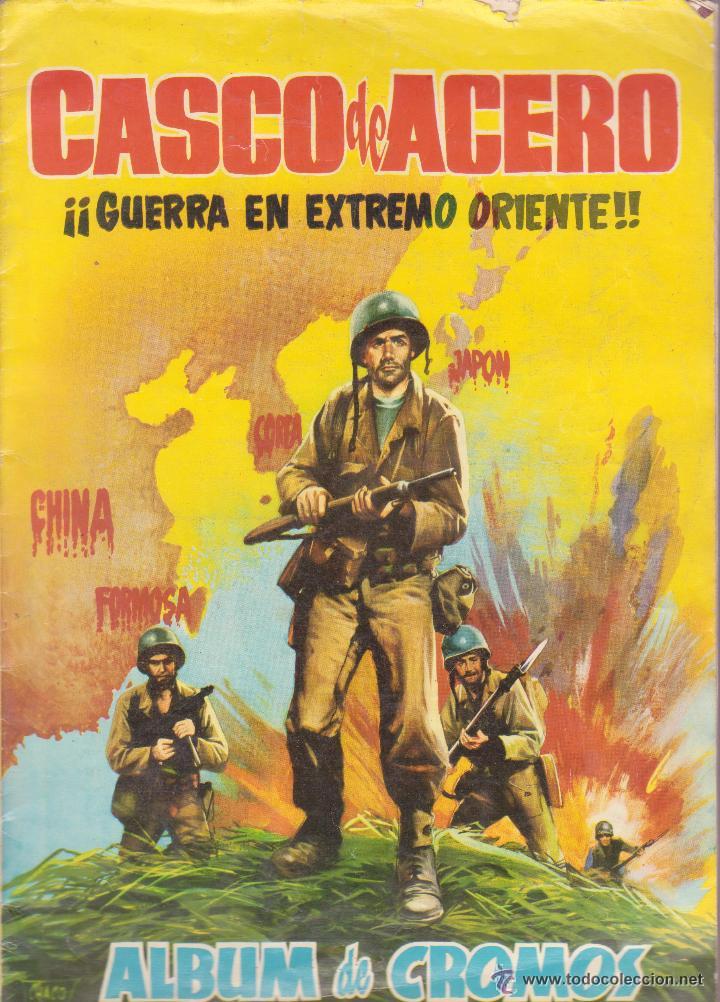 Collectable Incomplete Albums: FERMA -- CASCO DE ACERO-- GUERRA EN EXTREMO ORIENTE -- CONTIENE 106 DE 128 CROMOS