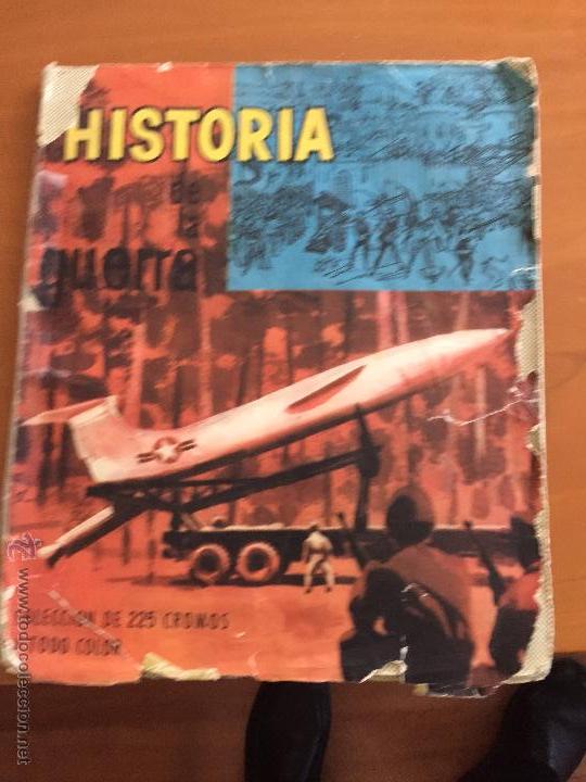 Collezionismo Album: historia de la guerra album con 175 cromos se venden sueltos