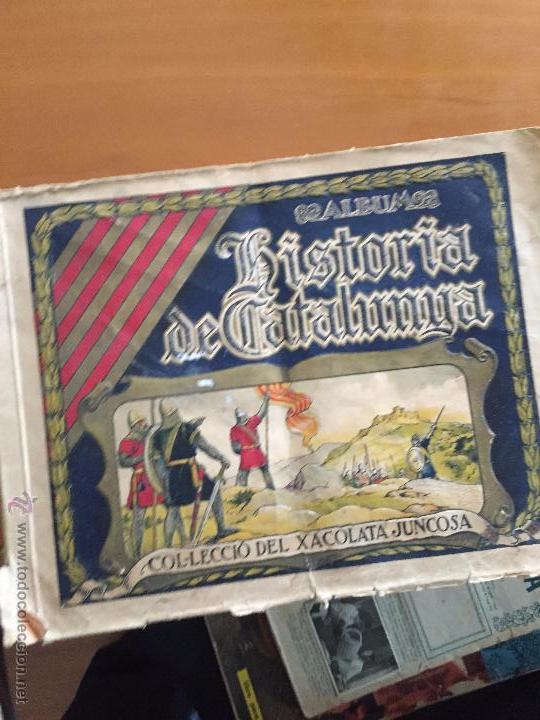 Collezionismo Album: historia de catalu&ntilde;a album vacio