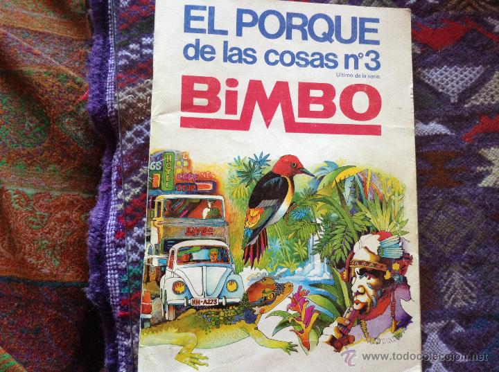 Collezionismo Album: El porqu&eacute; de. Las cosas. N&uacute;mero 3. Biimbo.
