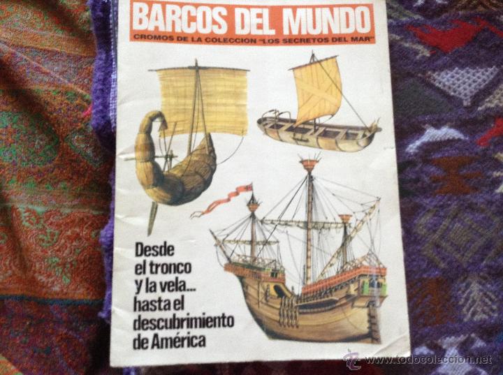 Collezionismo Album: Barcos del mundo