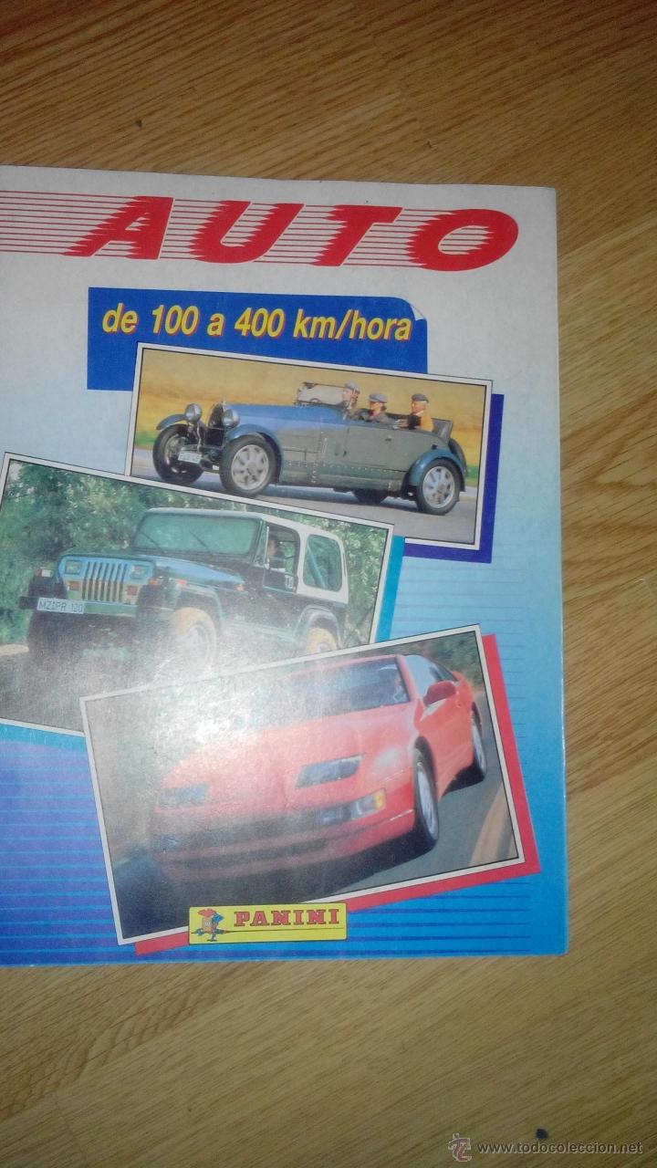 Coleccionismo &aacute;lbumes: AUTO DE 100 A 400 KM/HORA - Foto 1