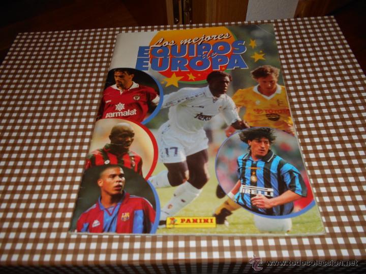 Collectionnisme Albums: LOS MEJORES EQUIPOS DE EUROPA 1996 1997 NO COMPLETO CROMOS PANINI