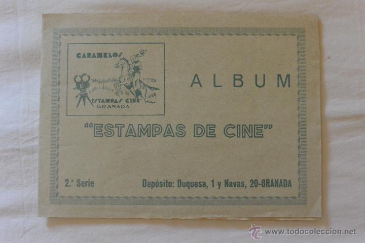 Collezionismo Album: &Aacute;LBUM CROMOS ESTAMPAS DE CINE GRANADA