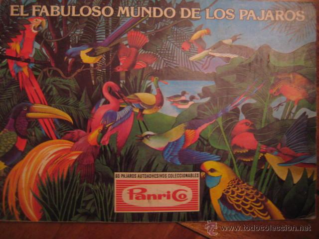 Collezionismo Album: ALBUM EL FABULOSO MUNDO DE LOS PAJAROS DE PANRICO