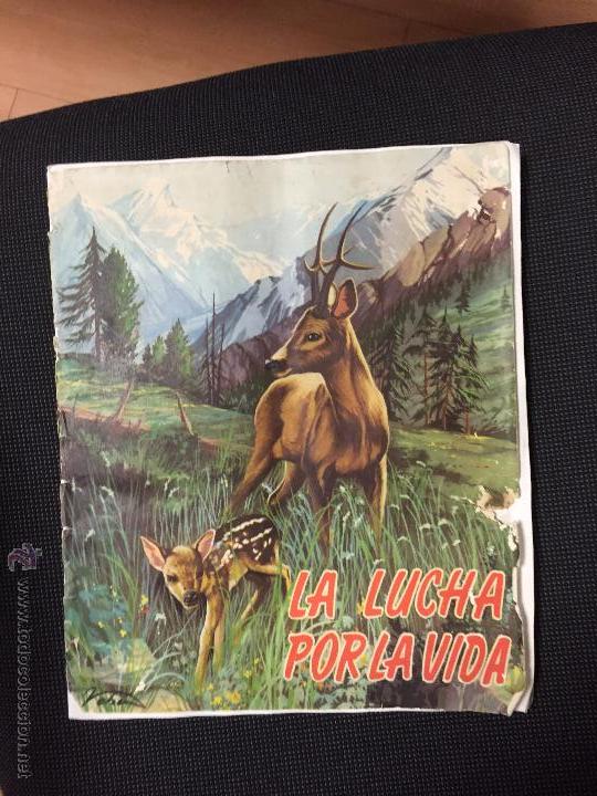 Collezionismo Album: la lucha por la vida album completo menos cromo n&ordm; 88 se venderian sueltos