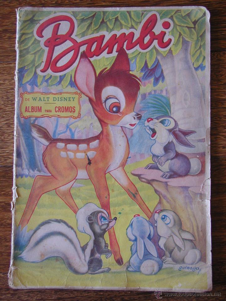 Colecionismo Cadernetas: BAMBI, EDICI&Oacute;N FHER. A&Ntilde;O 1950