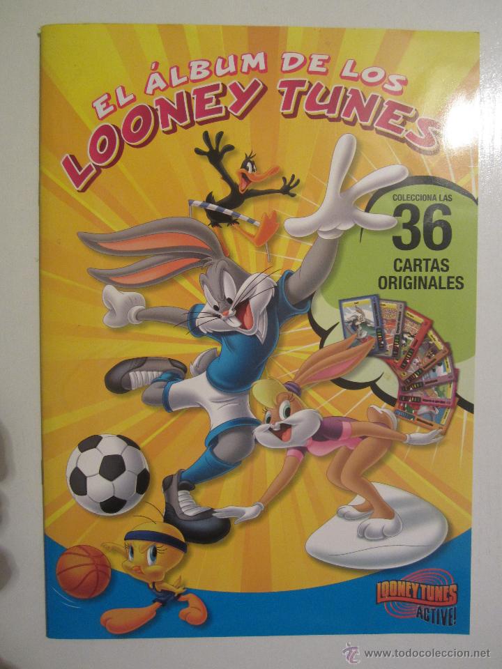 Coleccionismo &Aacute;lbumes: ALBUM LOONEY TUNES DEPORTES A FALTA DE 3 CROMOS