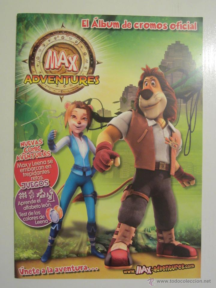 Coleccionismo &Aacute;lbumes: ALBUM COMIC MAX AVENTURES COMPLETO