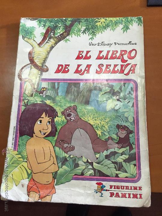 Coleccionismo &Aacute;lbumes: el libro de la selva panini 1981 con 339 cromos se estudiaria vender sueltos