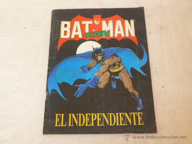 antiguo album de cromos batman y robin, el inde - Compra venta en  todocoleccion