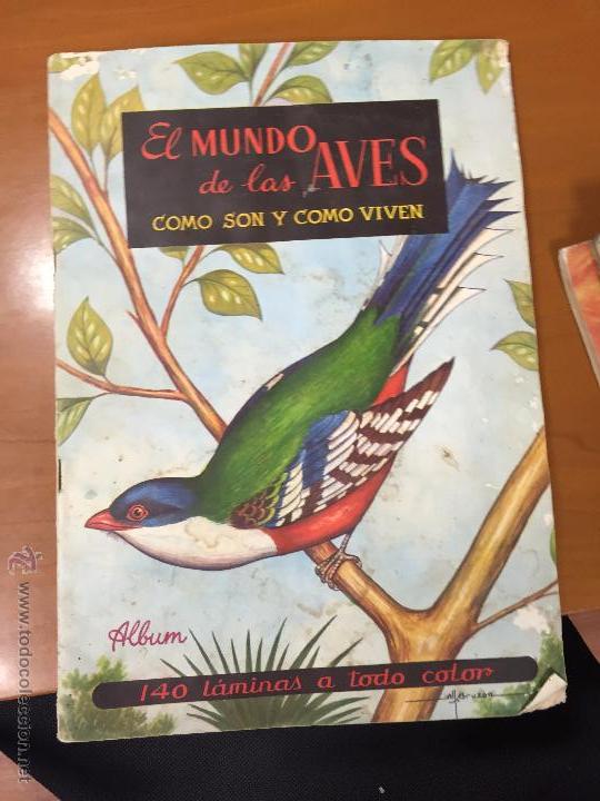 Collezionismo Album: el mundo de las aves ferca completo a falta de 13 cromos se venden sueltos