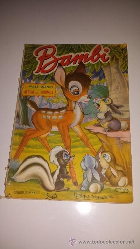 Coleccionismo &aacute;lbumes: BAMBI - Foto 1
